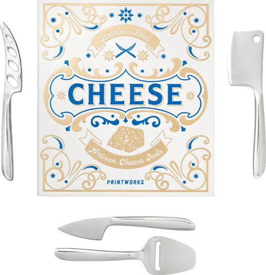 Printworks Ostkit The Essentials - Osteverktøy i Rustfritt Stål - Elegant Design Printworks Ostkit The Essentials - Osteverktøy i Rustfritt Stål - Elegant Design