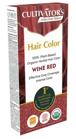 Cultivator's Hair Color Wine Red Cultivator's Hair Color Wine Red