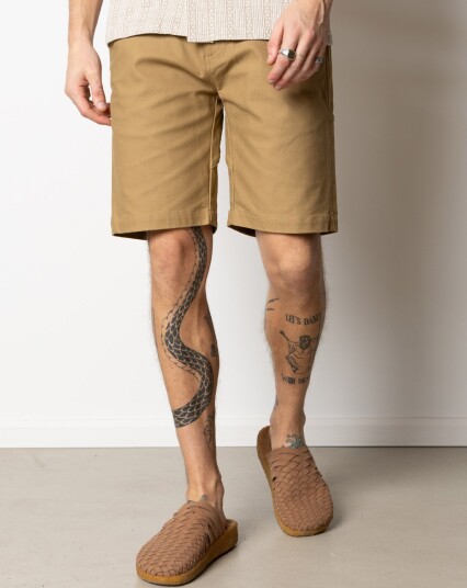 Fat Moose Nero Utility Shorts Beige