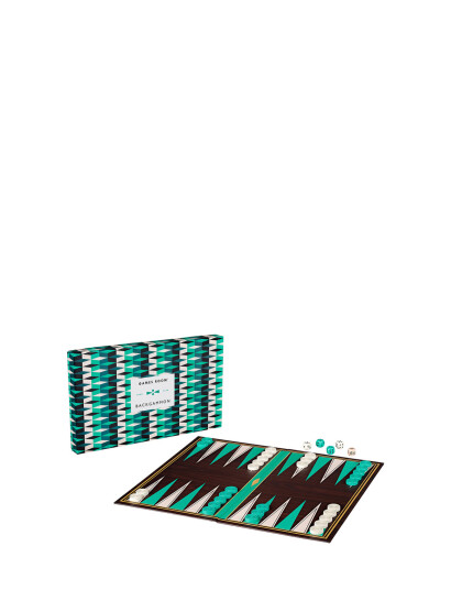 Games Room Mønstret Backgammon Brettspill for Barn - Flerfarget Games Room Mønstret Backgammon Brettspill for Barn - Flerfarget
