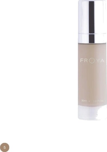 Frøya Photo Finish Moisture Foundation 30 ml, No 5. Medium med gyllen undertone