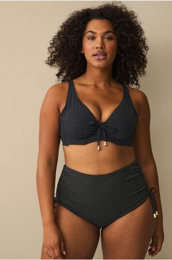 Ellos Plus Collection Linda Bikini BH med bøyler Svart