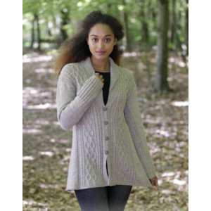 Morgan's Daughter Jacket by DROPS Design Jakke Strikkeoppskrift str. Small Morgan's Daughter Jacket by DROPS Design Jakke Strikkeoppskrift str. Small