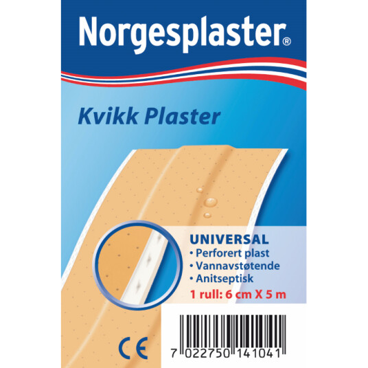 Norgesplaster Plast 6x500cm