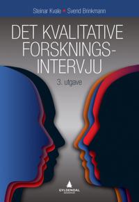 Det Kvalitative Forskningsintervju Av Svend Brinkmann, Steinar Kvale