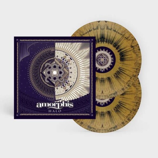 Amorphis Halo Limited Goldblackdust Splatter Edition 2lp Vinyl