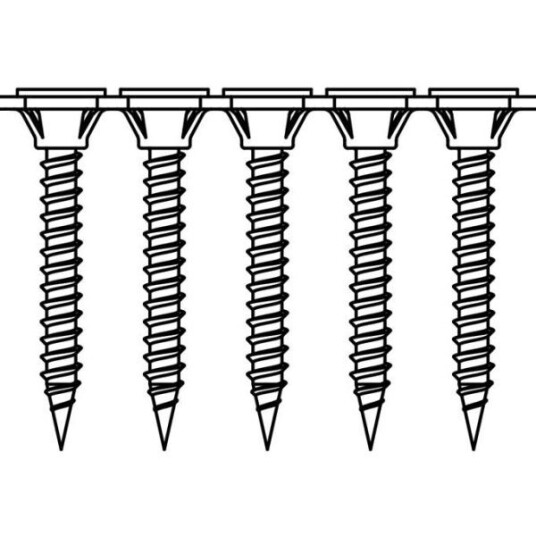 Bosch Gipsskrue 3,9x25 mm for Tre og Metall, 1000 Stk