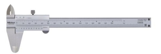 Mitutoyo Nonieskjutmått 530-104 0-150mm, 0,05mm, Flat Sticka Mitutoyo Nonieskjutmått 530-104 0-150mm, 0,05mm, Flat Sticka