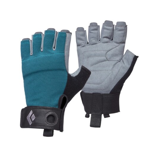 Black Diamond Women's Crag Half-Finger Gloves S, Raging Sea