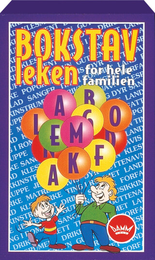 Bokstavleken Barnespill for 8+ år fra Egmont/Litor Bokstavleken Barnespill for 8+ år fra Egmont/Litor
