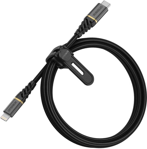 OtterBox Premium Usb-c To Lightning Cable 1m Svart OtterBox Premium Usb-c To Lightning Cable 1m Svart