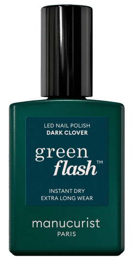 Manucurist Green Flash Gel Polish Dark Clover