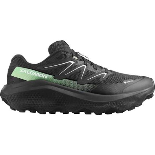 Salomon Ultra Flow 2 GTX Herre Black/Black/Patina Green 42 Salomon Ultra Flow 2 GTX Herre Black/Black/Patina Green 42