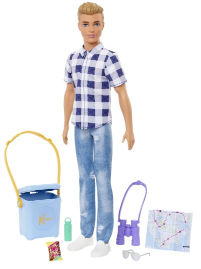 Barbie campingtelt + dukker