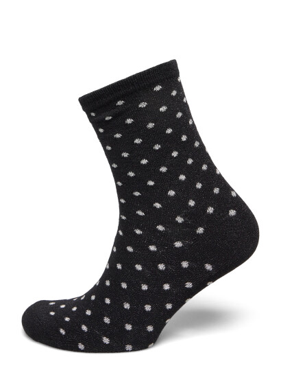 Pieces Pcsebby Glitter Long Pattern Noos Bc - Black - ONE SIZE