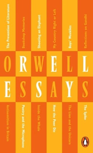 Essays Av George Orwell Essays Av George Orwell