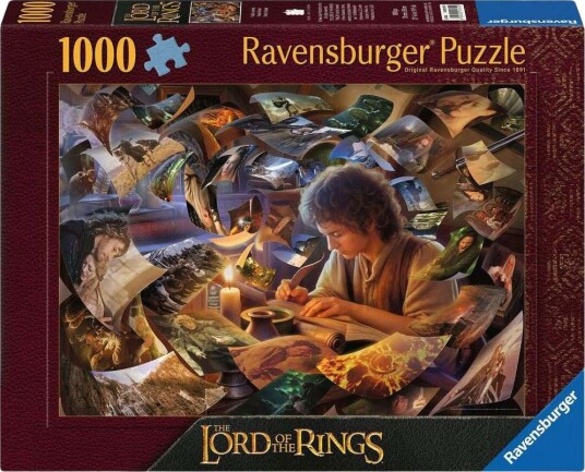 Ravensburger Puslespill 1000 Brikker Ringenes Herre: Frodos Reise Ravensburger Puslespill 1000 Brikker Ringenes Herre: Frodos Reise