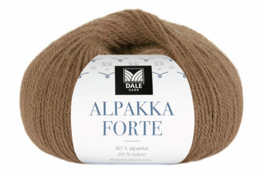 Dale Garn Dale Garn Alpakka Forte Nøttebrun 742 50g