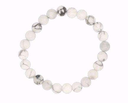 Gemology Paris Armbånd Gemstone Howlite Gemology Paris Armbånd Gemstone Howlite