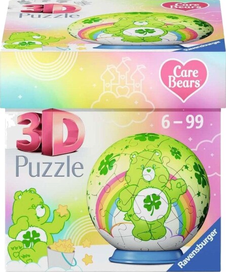 Ravensburger 3D Puslespill 54 Brikker Care Bears Good Luck Bear Ravensburger 3D Puslespill 54 Brikker Care Bears Good Luck Bear