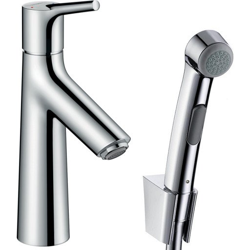Hansgrohe Talis S servantbatteri Med bidettedusj og dusjslange, Krom Hansgrohe Talis S servantbatteri Med bidettedusj og dusjslange, Krom