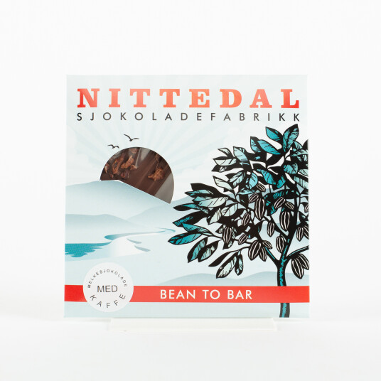 Nittedal Sjokoladefabrikk Milk Chocolate with Coffee Nittedal Sjokoladefabrikk Milk Chocolate with Coffee