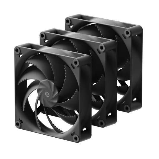 HAVN H14 140 mm PC-vifter 3-pakning sort
