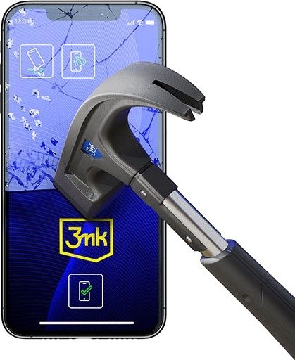 3Mk FlexibleGlass beskyttelsesglass for Apple iPhone 12 Pro Max 3Mk FlexibleGlass beskyttelsesglass for Apple iPhone 12 Pro Max