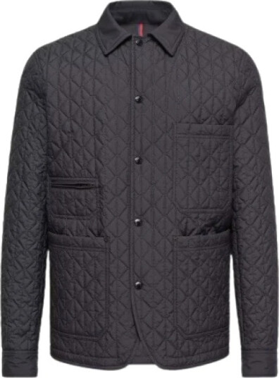 Moncler Herre Jakker Blå L,