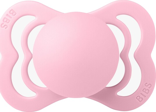 BIBS Supreme Smokk Silikon Str. 1 Baby Pink