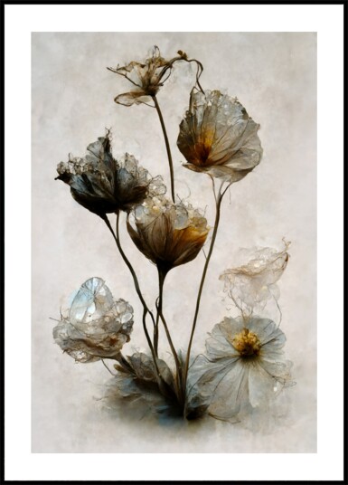 Ethereal Blooms Plakat / 100x150