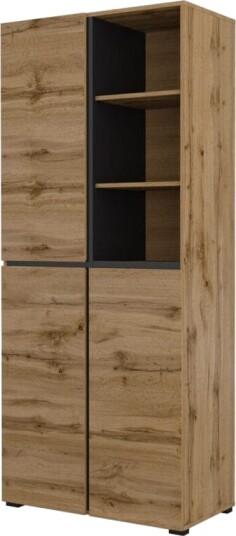 Garderobe Kors 3 dører - Wotan eik