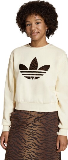 Adidas Originals Collegegenser Boxy Crew Beige