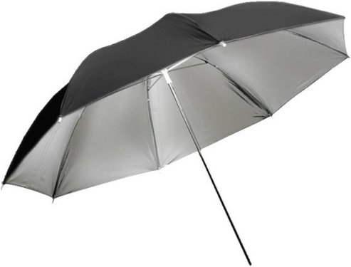 Fotoplex Paraply Reflektiv S?lv Sammenleggbar 75 cm