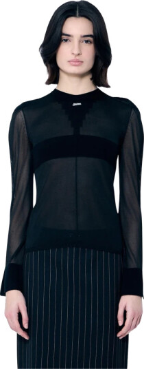 Jean Paul Gaultier Dame Strikkevarer Svart M, Jean Paul Gaultier Dame Strikkevarer Svart M,