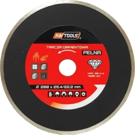 Aw Diamant Target 200X25,4-22,2 / Full