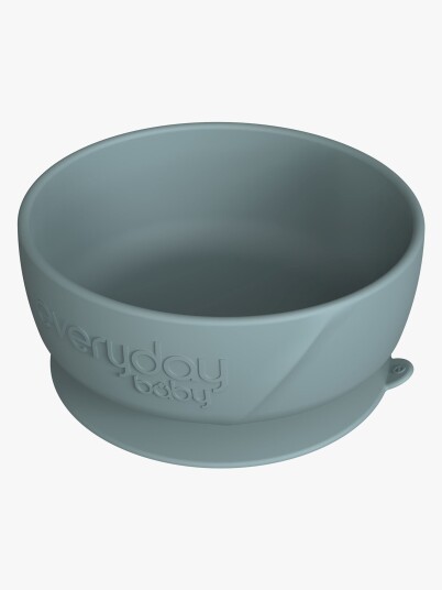 everyday ® babyfôrskål med sugekopp i silikon, harmony green