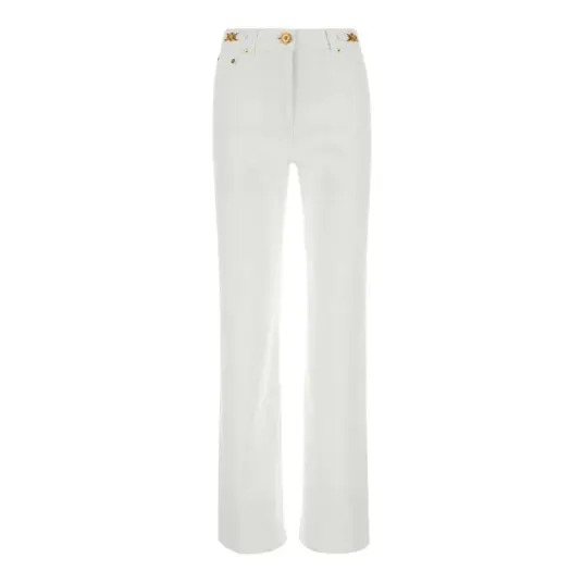 Versace Dame Jeans Hvit W26