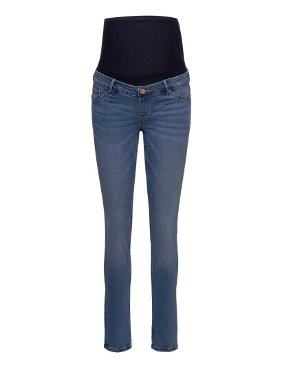 Lindex Trousers Denim Mom Clara Blue - Blue - 34