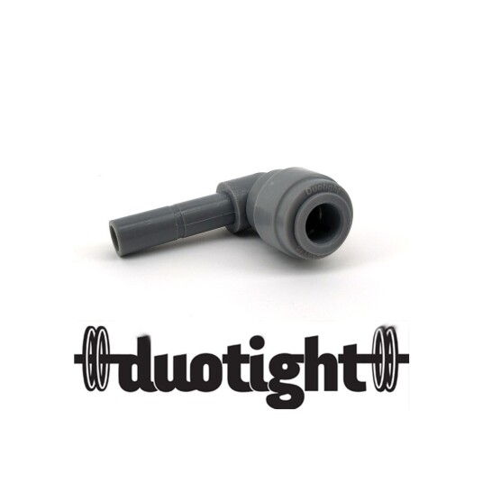 Albue 8mm (5/16) hunn til hann Duotight Hurtigkobling