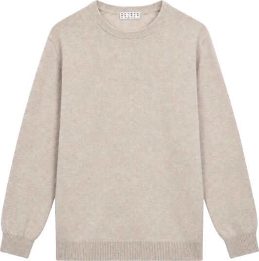 Cashmere Company Herre Strikkevarer Beige L,