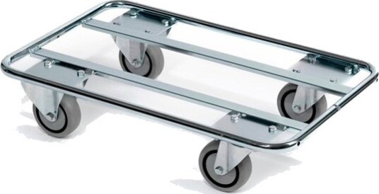 Vogn/Trolley Til Transportkasse 155X410x655mm