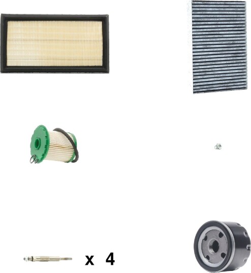 Servicepakke RIDEX 4682P7780