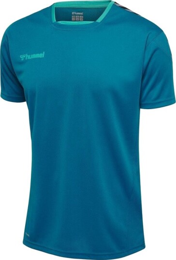 Hummel Spillerdrakt Authentic Poly   Blå Barn størrelse 152 cm