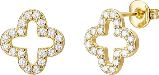 Makeup Mekka Lucky Me Stud Earrings Gold Makeup Mekka Lucky Me Stud Earrings Gold