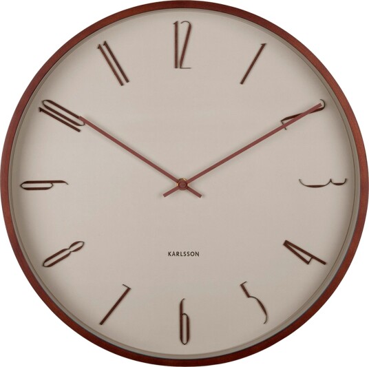Karlsson Scandia Veggklokke KA6014WG   Unisex 40 cm Kvarts urverk