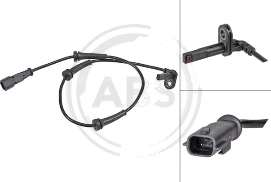 Sensor, ABS A.B.S. 31959