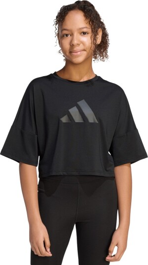 Adidas Sportswear Jg Spi Crp Tee Black 128 Adidas Sportswear Jg Spi Crp Tee Black 128