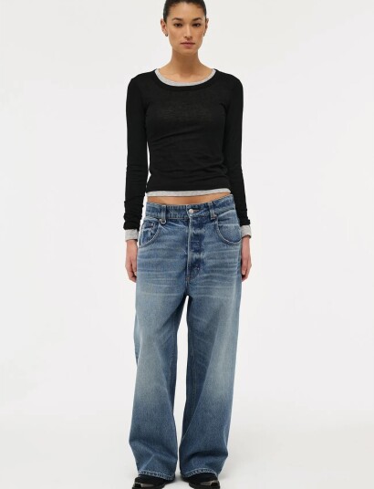 NEUW Yoko Baggy Soholight Vintage Indigo Blue 29 NEUW Yoko Baggy Soholight Vintage Indigo Blue 29