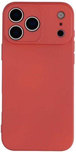EIDERWOOD iPhone 17 Pro Fôret Fleksibelt Plast Deksel Mørkrød